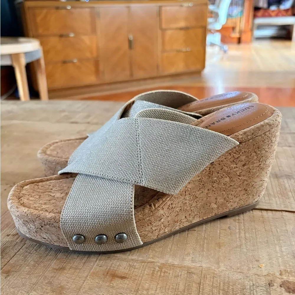 Lucky Brand Valmai Wedge Sandal